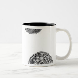 Taza Bicolor Monedas de Cunobelinus o de Cymbeline