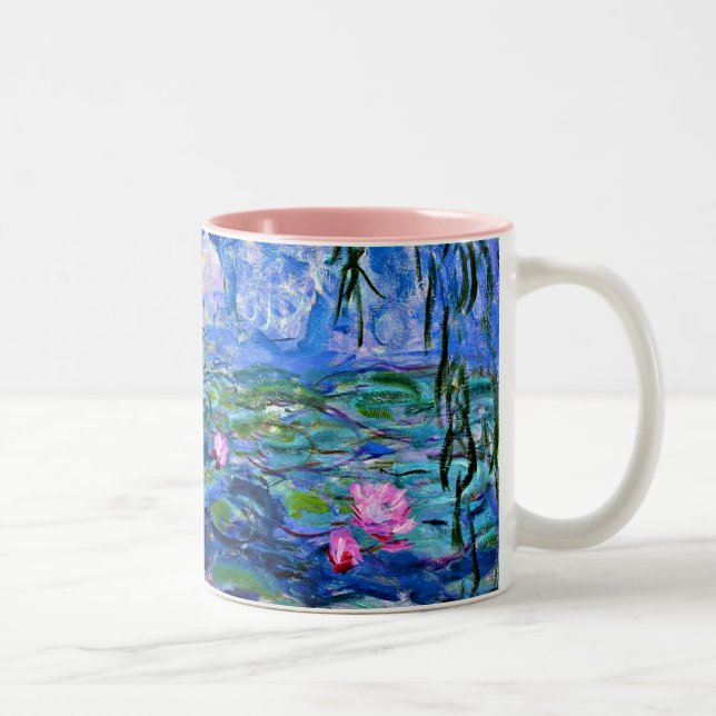 Taza Bicolor Monet: Lilies de agua 1919 (Derecha)