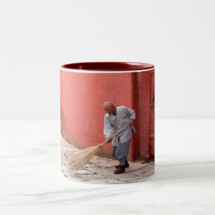 Taza Bicolor Monk Mug Budista