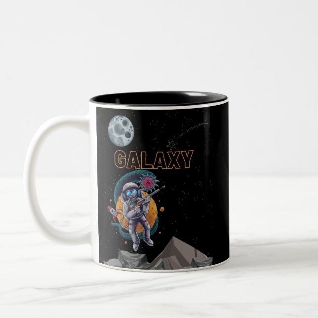 Taza Bicolor mono GALAXIA (Izquierda)