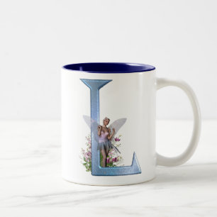 Taza Bicolor Monograma de hadas L