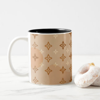 Taza Bicolor Monograma inspirado en el lujo 
