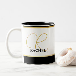 Taza Bicolor Monograma Personalizada