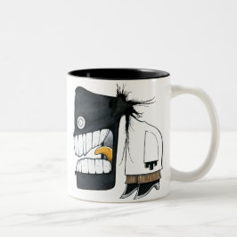 Taza Bicolor Monstruo 3 de la oficina