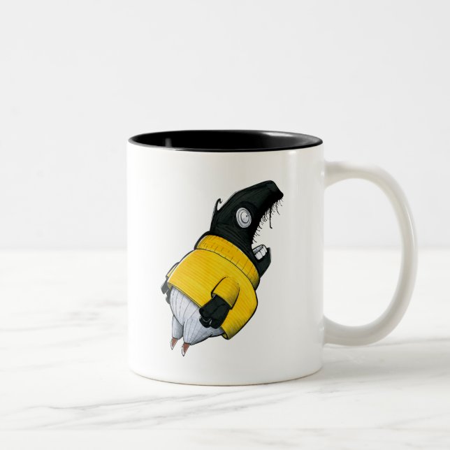 Taza Bicolor Monstruo 4 de la oficina (Derecha)