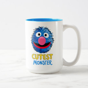 Taza Bicolor Monstruo al final de esta historia   Grover