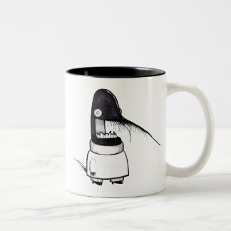 Taza Bicolor Monstruo diario 100