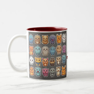 Taza Bicolor Monstruos