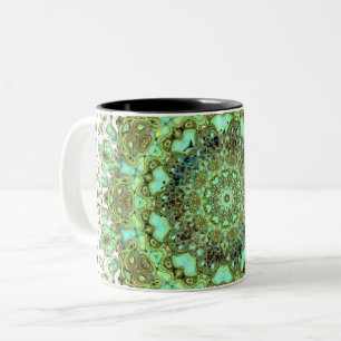 Taza Bicolor Monstruos de Mandala