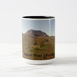 Taza Bicolor Montaña del poste del piquete