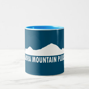 Taza Bicolor Montaña Eldora Colorado Por Favor
