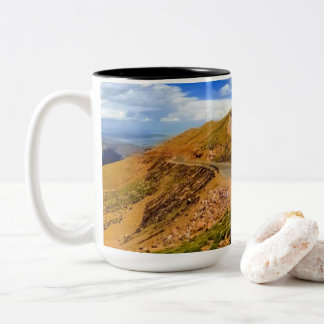 Taza Bicolor Montaña máxima de los lucios famosos en Colorado