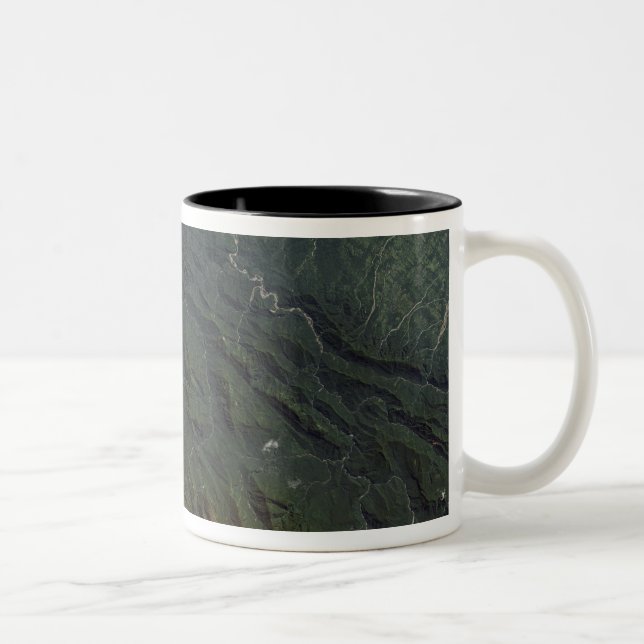 Taza Bicolor Montañas Andes (Derecha)
