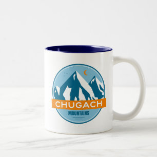 Taza Bicolor Montañas Chugach Alaska