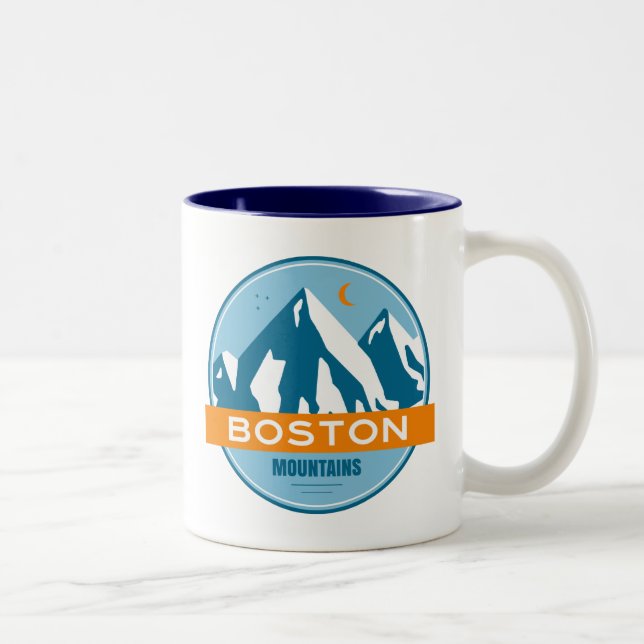 Taza Bicolor Montañas de Boston Arkansas (Derecha)