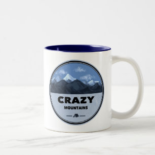 Taza Bicolor Montañas Locas Montana Camping