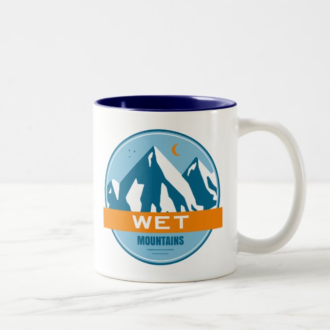 Taza Bicolor Montañas Wet Colorado (Derecha)