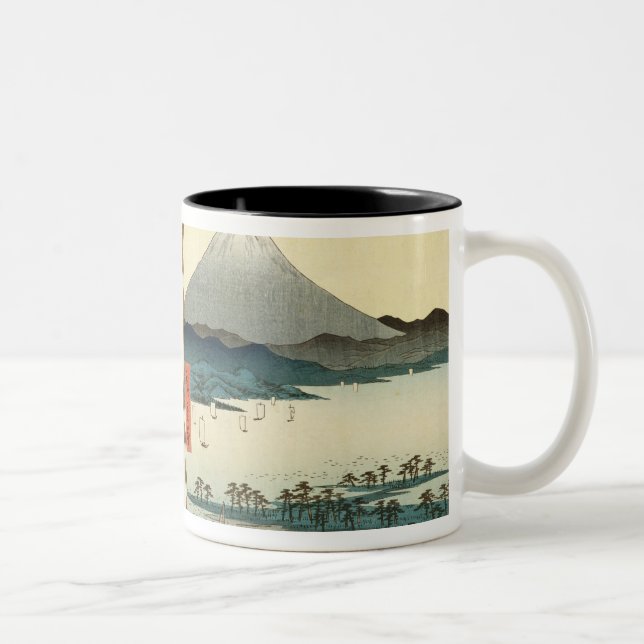 Taza Bicolor Montañas y costa costa (Derecha)