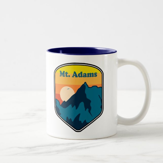 Taza Bicolor Monte Adams Washington Sunrise (Derecha)