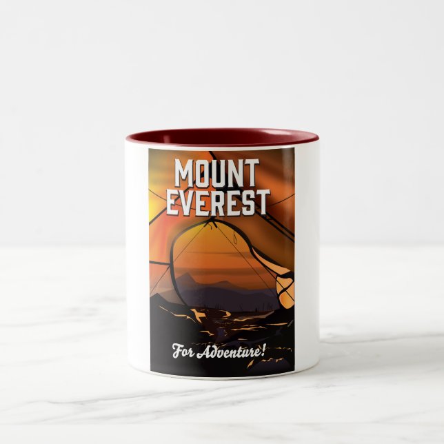 Taza Bicolor ¡Monte Everest para la aventura! (Centro)