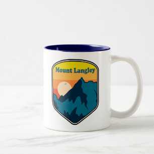 Taza Bicolor Monte Langley California Amanecer