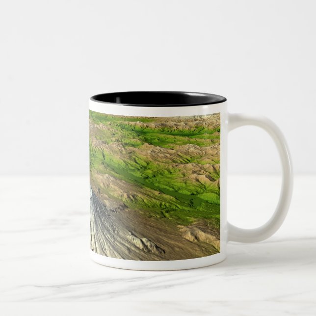 Taza Bicolor Monte Saint Helens (Derecha)