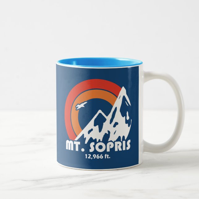 Taza Bicolor Monte Sopris Sun Eagle (Derecha)