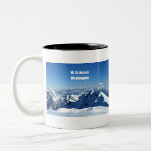Taza Bicolor Monte St. Helens - Monte Rainier