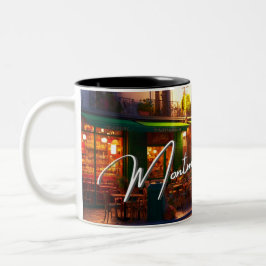 Taza Bicolor Montmartre, Paris Two-Tone Mug