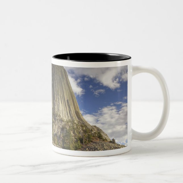 Taza Bicolor Monumento Nacional Devils Tower (Derecha)