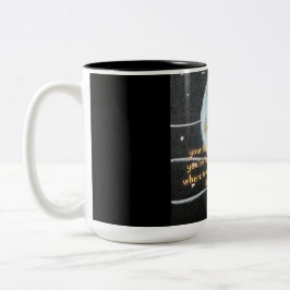 Taza Bicolor Moon Rosa Mug