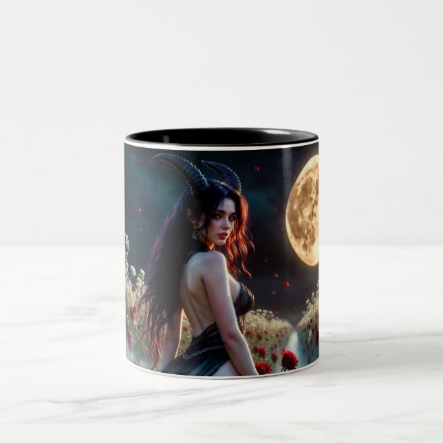Taza Bicolor Moonlight Roses (Centro)