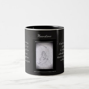 Taza Bicolor Moonstone Crystal Fairy