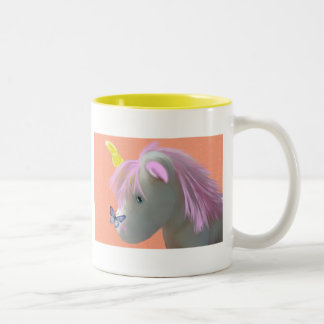 Taza Bicolor Moonstone el unicornio
