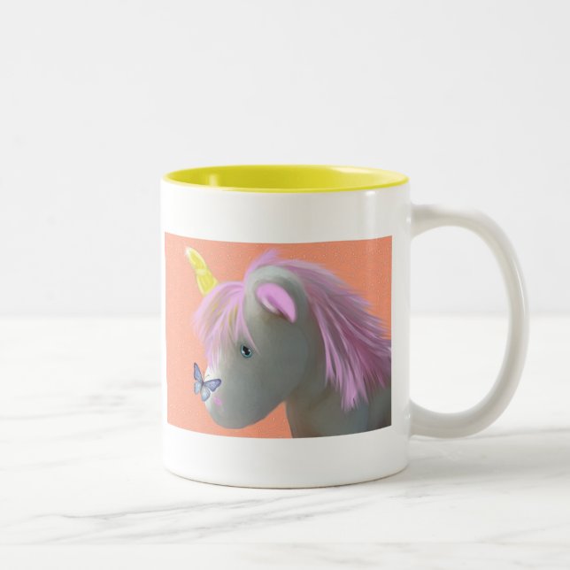 Taza Bicolor Moonstone el unicornio (Derecha)