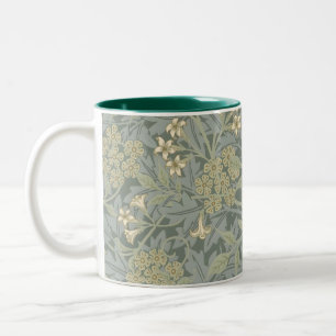 Taza Bicolor Morris Vine & Jasmine Garden Flower Classic
