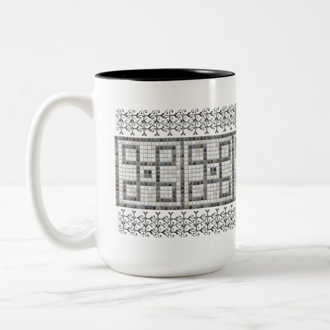 Taza Bicolor Mosaico turco - Mug (Izquierda)