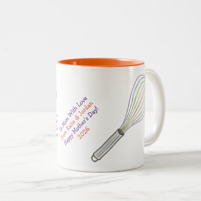 Taza Bicolor Mother's Day Brownie in a Mug (Anverso derecho)