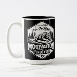 Taza Bicolor Motivation te encuentra