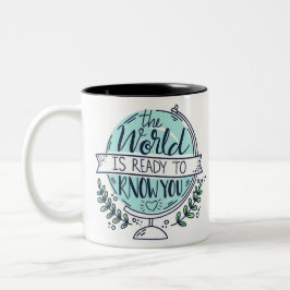 Taza Bicolor Motivational Coffee Mug - You are your limits
