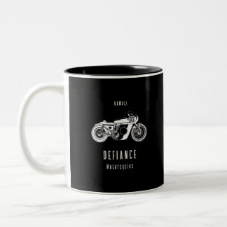 Taza Bicolor Motocicleta