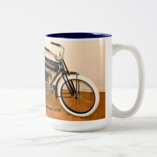 Taza Bicolor Motocicleta 1910 de Winchester