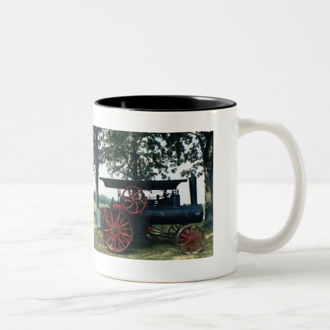 Taza Bicolor motor de vapor (Derecha)