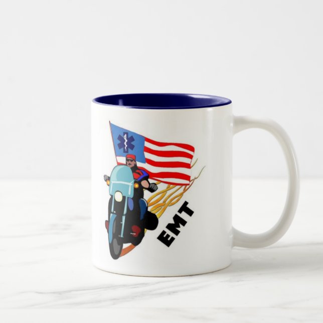 Taza Bicolor Motorista de EMT (Derecha)