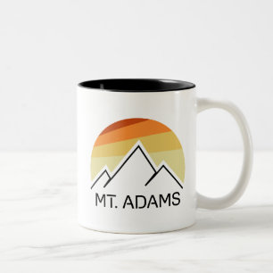 Taza Bicolor Mount Adams New Hampshire Retro