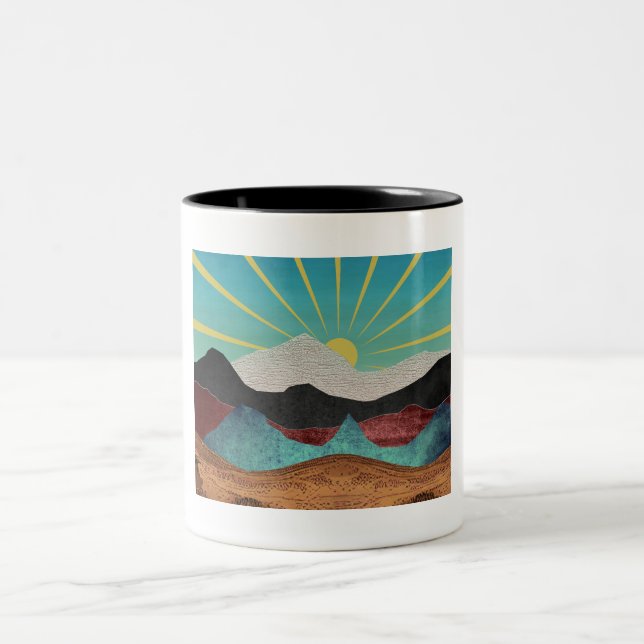 Taza Bicolor Mountain Fantasy Sunrise (Centro)