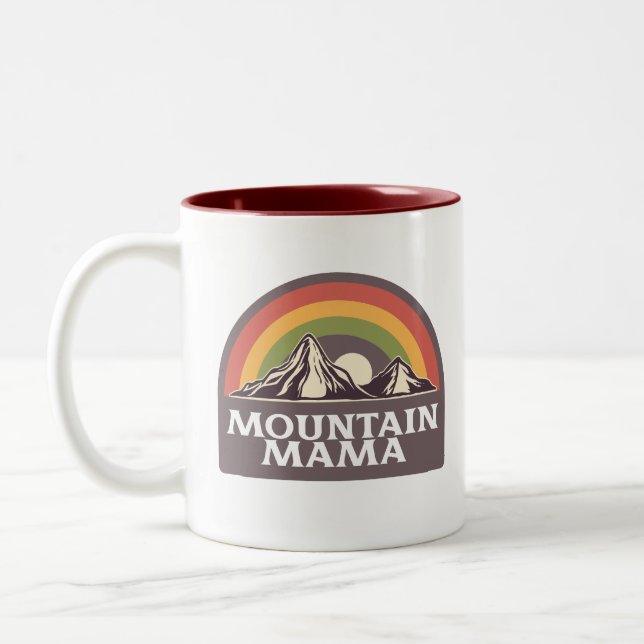 Taza Bicolor Mountain Mama Mug (Izquierda)