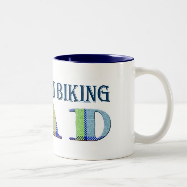 Taza Bicolor MountainBikingDad (Derecha)