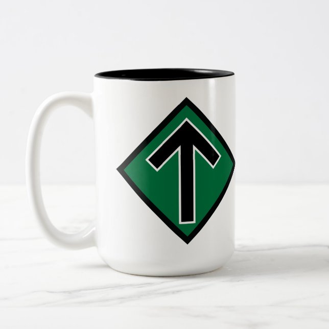 Taza Bicolor Movimiento de Resistencia Nórdica (Izquierda)