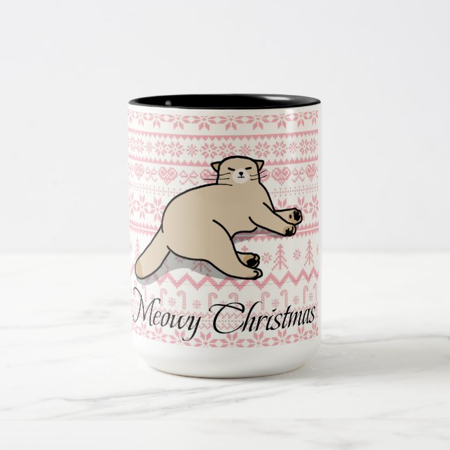 Taza Bicolor mowy Navidades mug (Centro)
